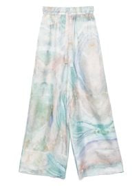 ZIMMERMANN The Illuminate wide-leg Trousers | Blue | FARFETCH at Farfetch